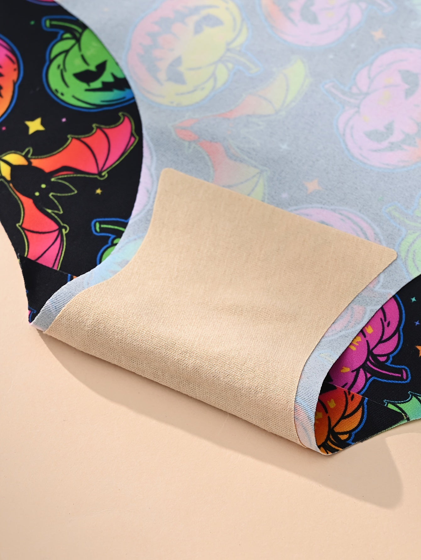 7pcs Of Invisible Women's Panties, Comfortable And Soft High-Waisted Women's Panties That Don't Show, Halloween And Daily Panty Set