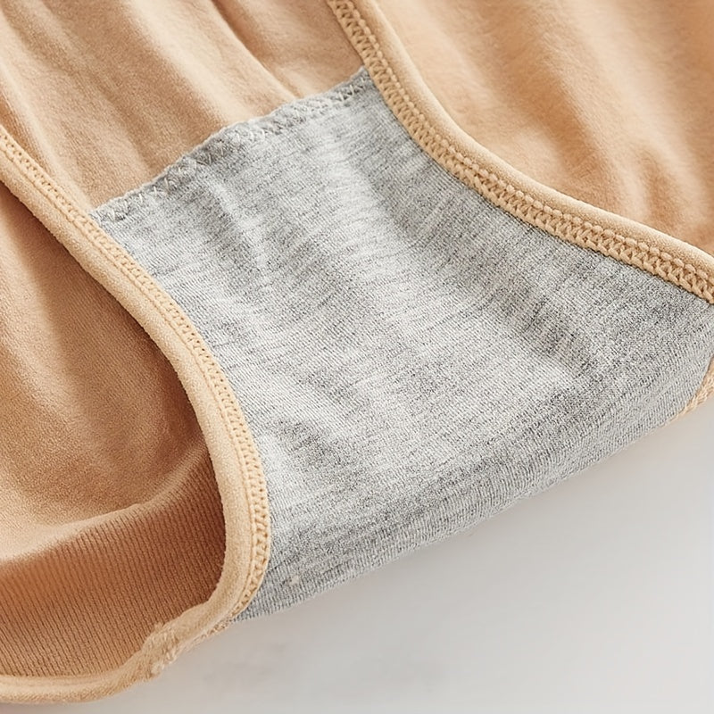 6pcs/set High Waist Strong Flat Belly Panties Seamless Women'S Panties Sexy Hollow Breathable Underwear Comfort Cotton Briefs Shaper