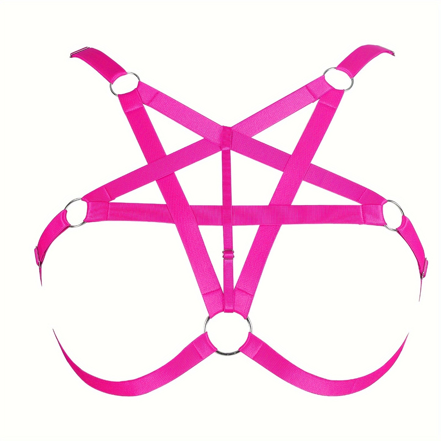 Sexy Strappy Cage Bra For Women Plus Size Harness Bra Hollow Out Elastic Cage Bras Bandage Bralette Bra For Women