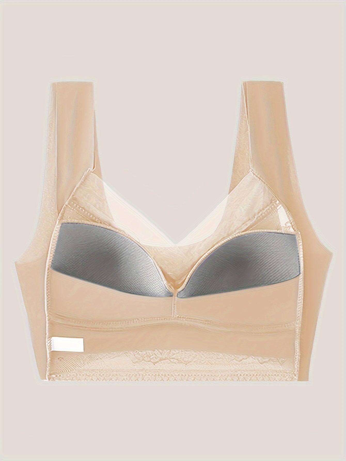 Comfy Seamless Wireless Bra - Everyday Bras for Women, Breathable, Casual, Push Up, Soft, Lightweight, and Invisible Under Clothes