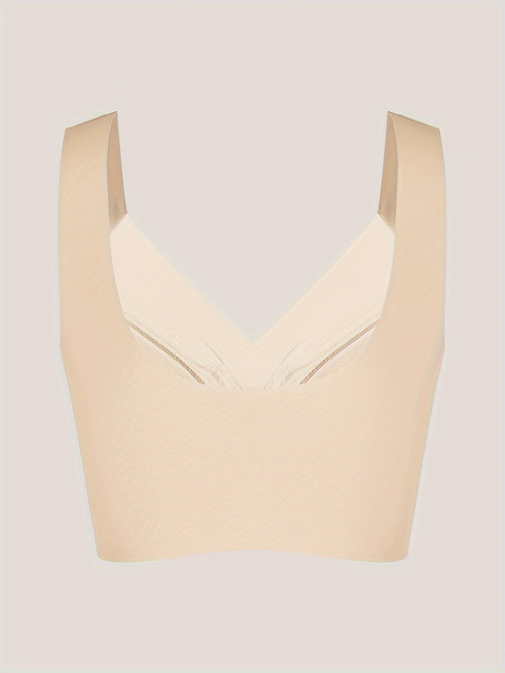 Comfy Seamless Wireless Bra - Everyday Bras for Women, Breathable, Casual, Push Up, Soft, Lightweight, and Invisible Under Clothes