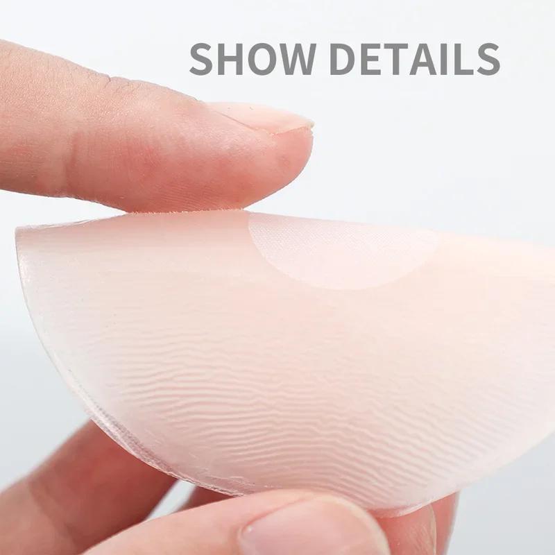 2/12pcs Silicone Nipple Cover Reusable Women Breast Petals Lift Invisible Bras Pasties - Adhesive Pads - For Women - Suitable for Everyday Wear & Special Occasions - Perfect Gift for Women