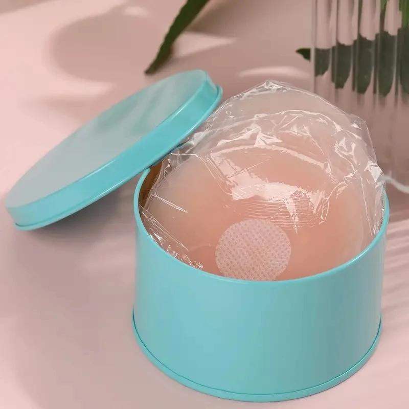 2/12pcs Silicone Nipple Cover Reusable Women Breast Petals Lift Invisible Bras Pasties - Adhesive Pads - For Women - Suitable for Everyday Wear & Special Occasions - Perfect Gift for Women