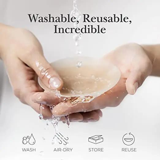 2/12pcs Silicone Nipple Cover Reusable Women Breast Petals Lift Invisible Bras Pasties - Adhesive Pads - For Women - Suitable for Everyday Wear & Special Occasions - Perfect Gift for Women