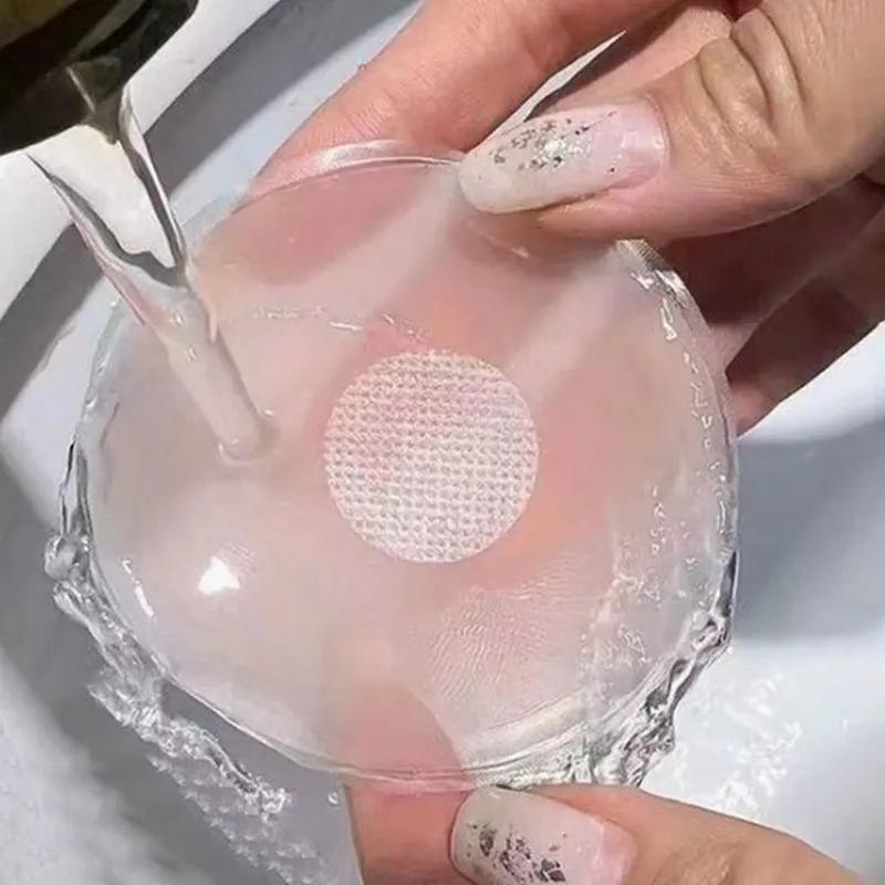 2/12pcs Silicone Nipple Cover Reusable Women Breast Petals Lift Invisible Bras Pasties - Adhesive Pads - For Women - Suitable for Everyday Wear & Special Occasions - Perfect Gift for Women