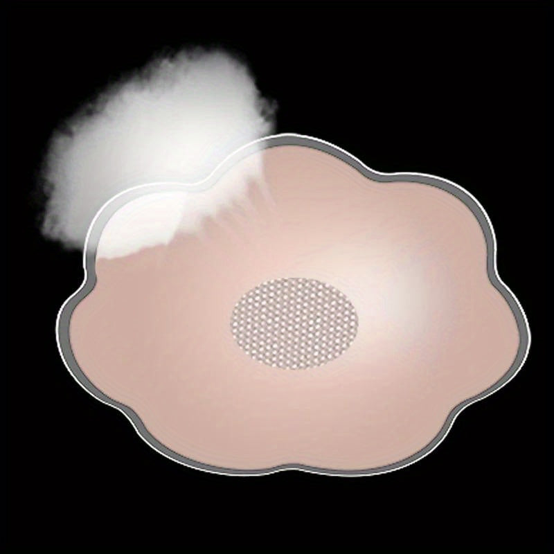 2/12pcs Silicone Nipple Cover Reusable Women Breast Petals Lift Invisible Bras Pasties - Adhesive Pads - For Women - Suitable for Everyday Wear & Special Occasions - Perfect Gift for Women