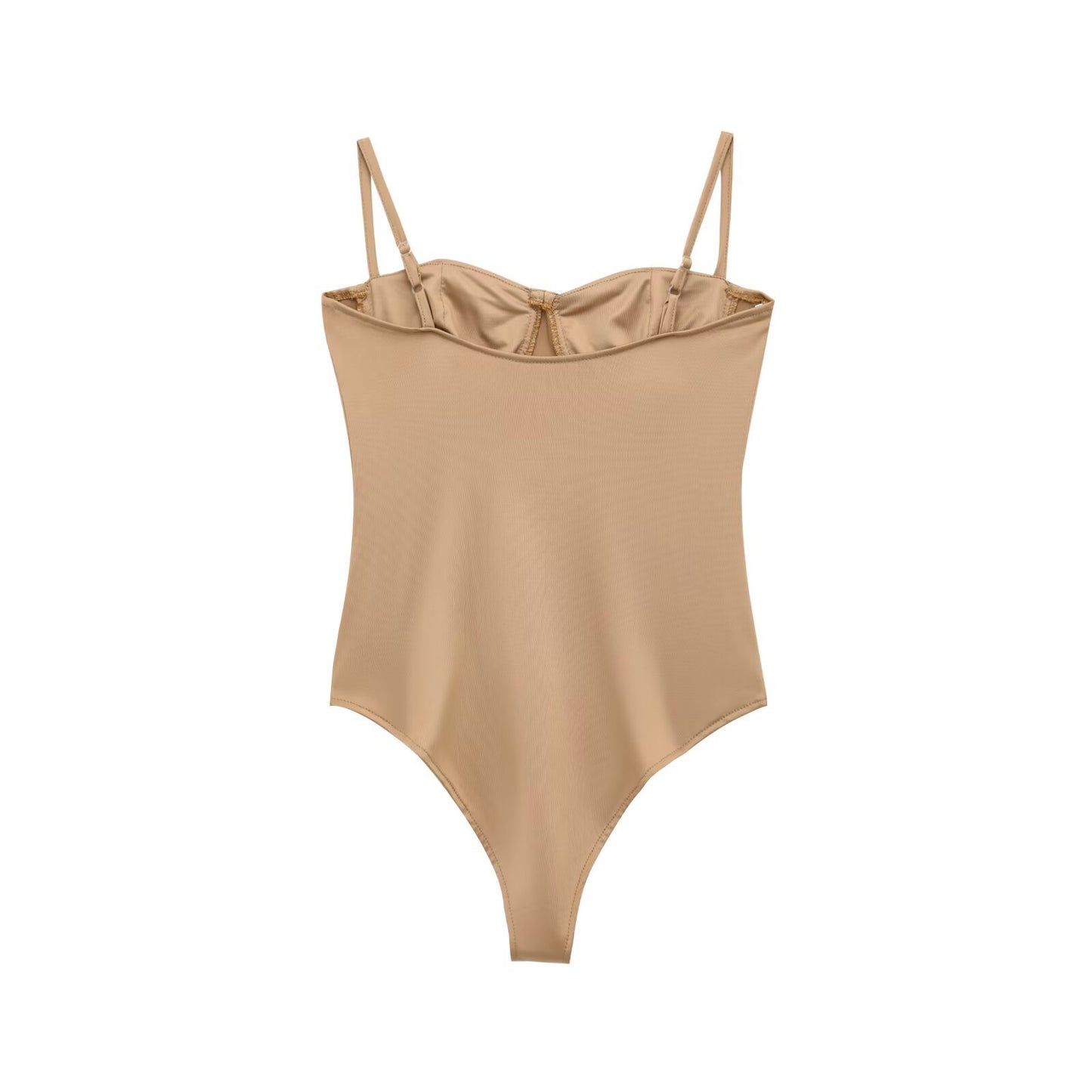 Tight fitting spicy girl silk texture lingerie style jumpsuit for women