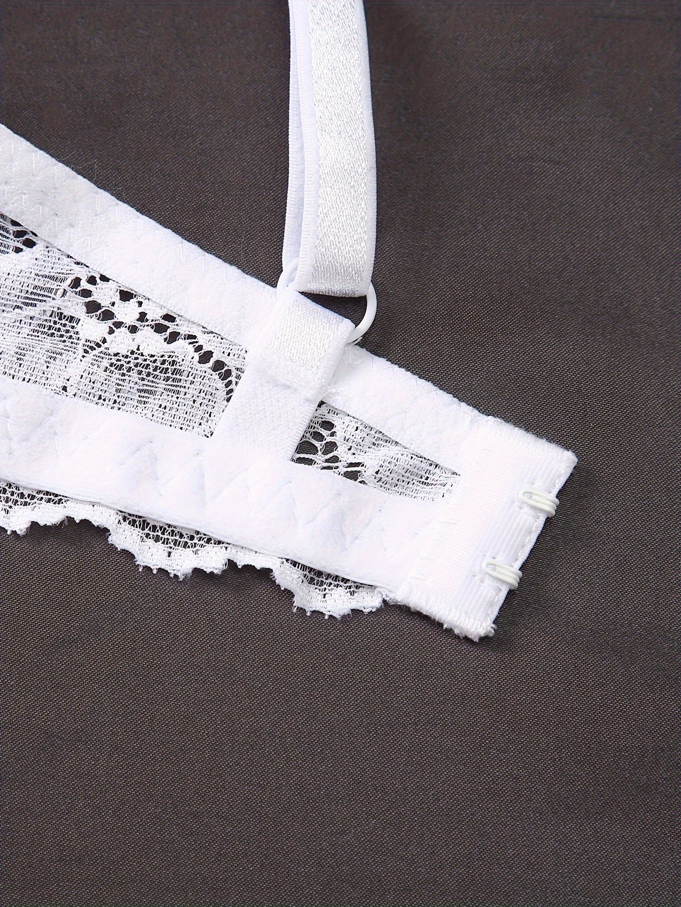 3pcs Contrast Lace Push Up Bras, Comfy & Breathable Intimates Bra, Women's Lingerie & Underwear