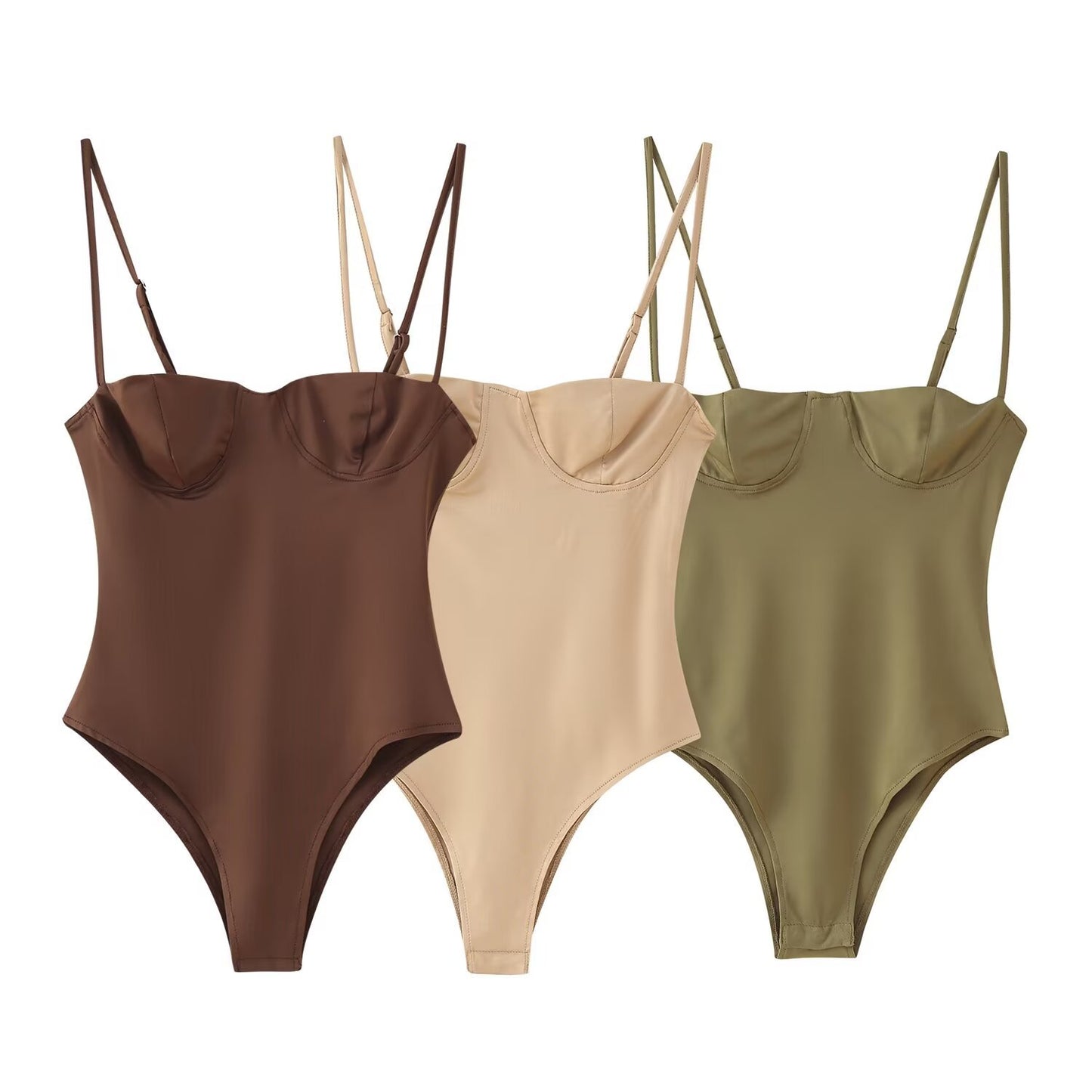 Hot girl sexy slim fitting lingerie accessories jumpsuit for women