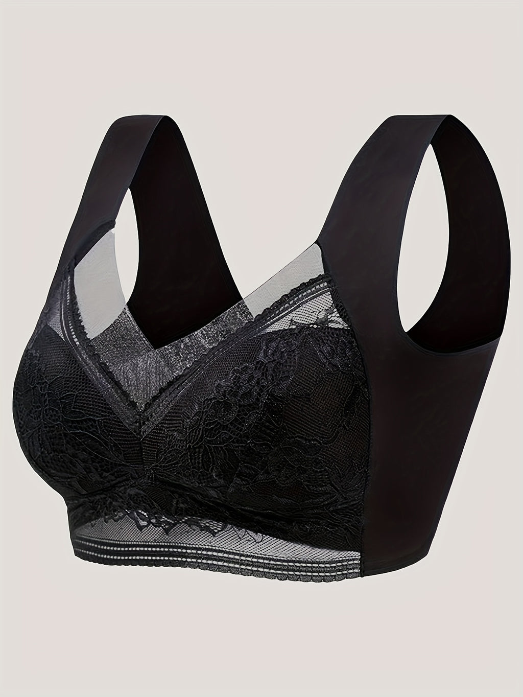 Comfy Seamless Wireless Bra - Everyday Bras for Women, Breathable, Casual, Push Up, Soft, Lightweight, and Invisible Under Clothes