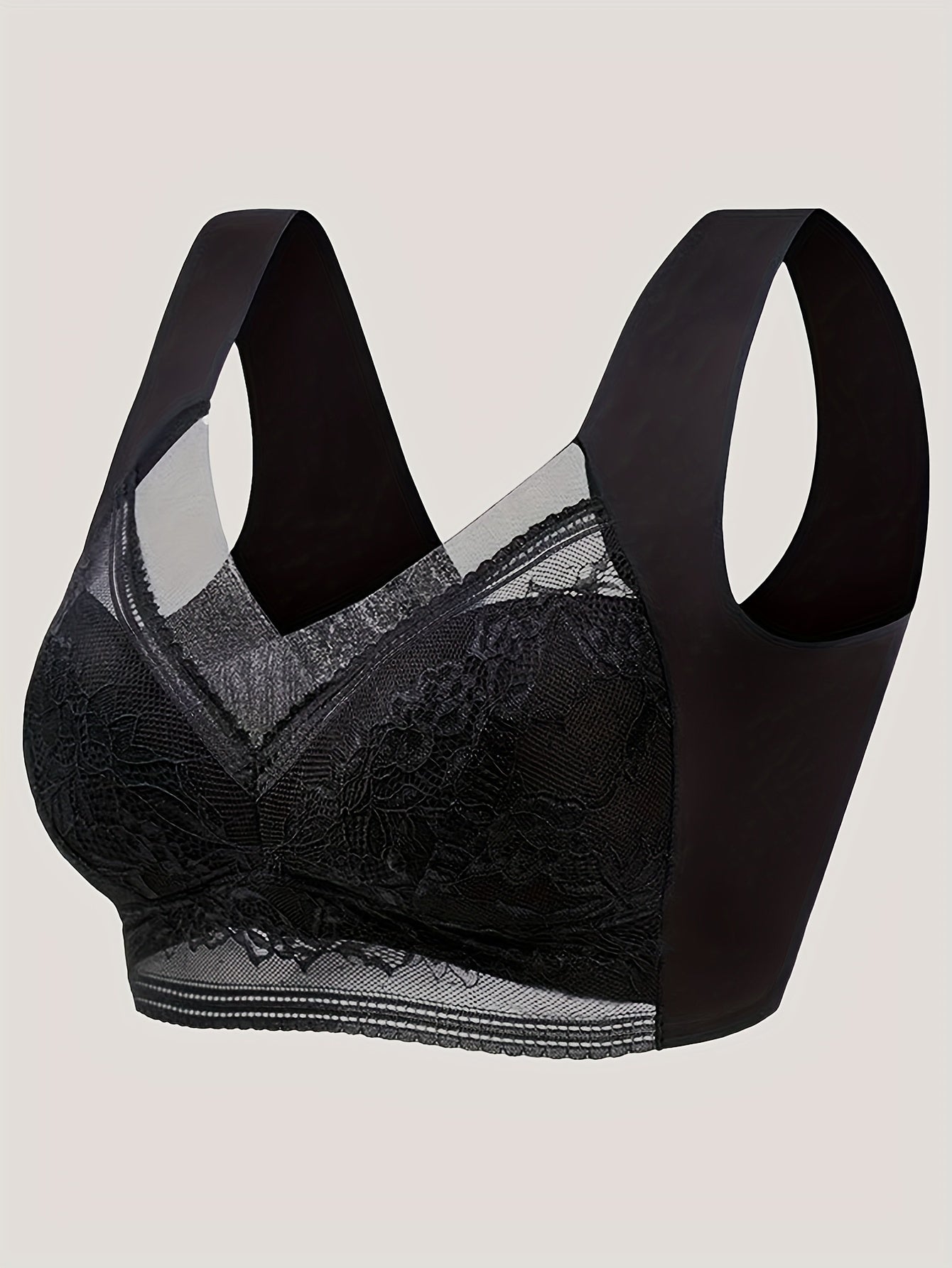 Comfy Seamless Wireless Bra - Everyday Bras for Women, Breathable, Casual, Push Up, Soft, Lightweight, and Invisible Under Clothes