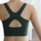 Set of 4 Women'S Front-Closure Sports Bras for Running And Yoga with a Beautiful Back Design.