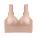 Seven breasted lingerie for women mid thick design without steel rings abdominal compression and anti sagging lingerie