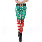 Christmas sexy lingerie fashion sexy 3D digital print leggings 20 pants sexy pants