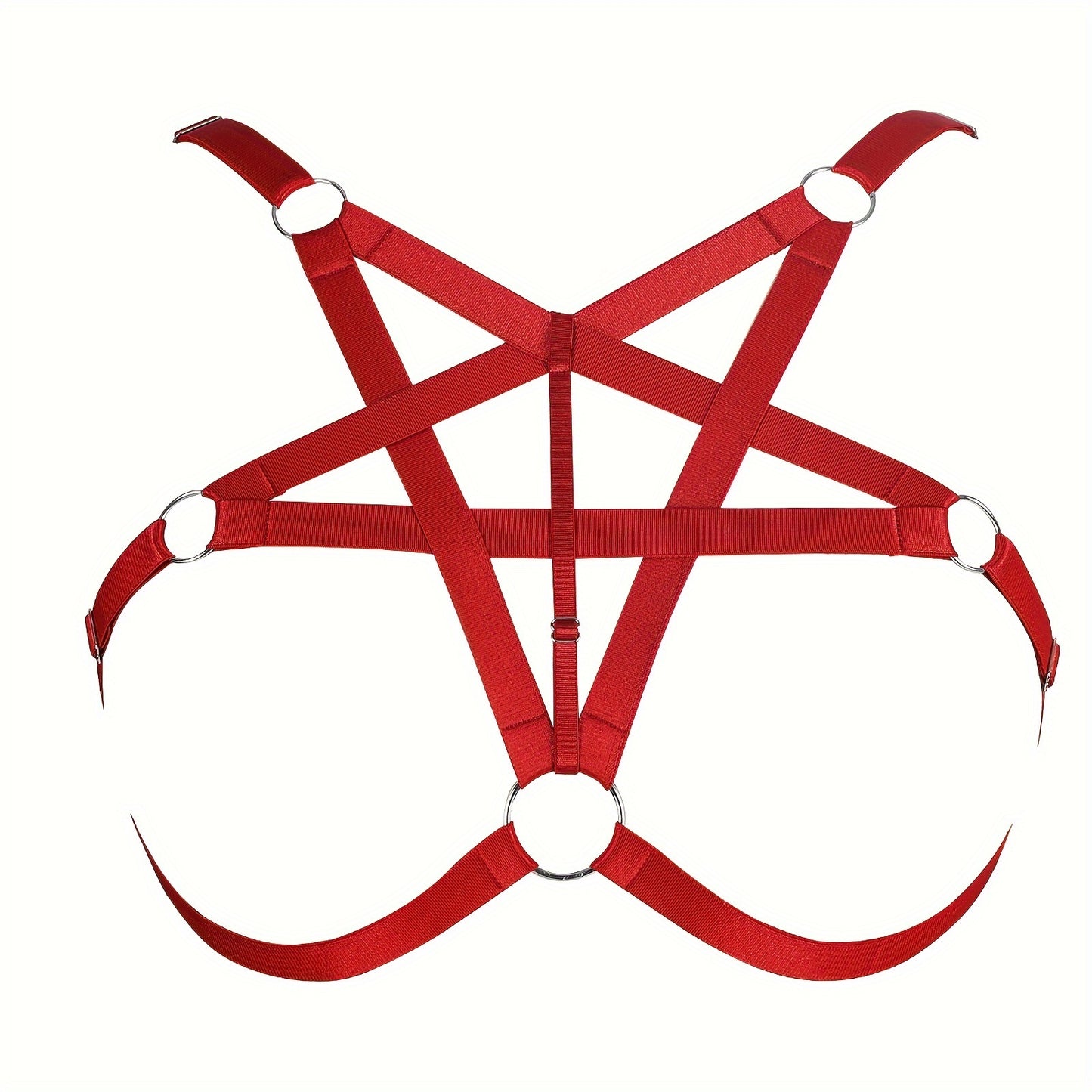 Sexy Strappy Cage Bra For Women Plus Size Harness Bra Hollow Out Elastic Cage Bras Bandage Bralette Bra For Women