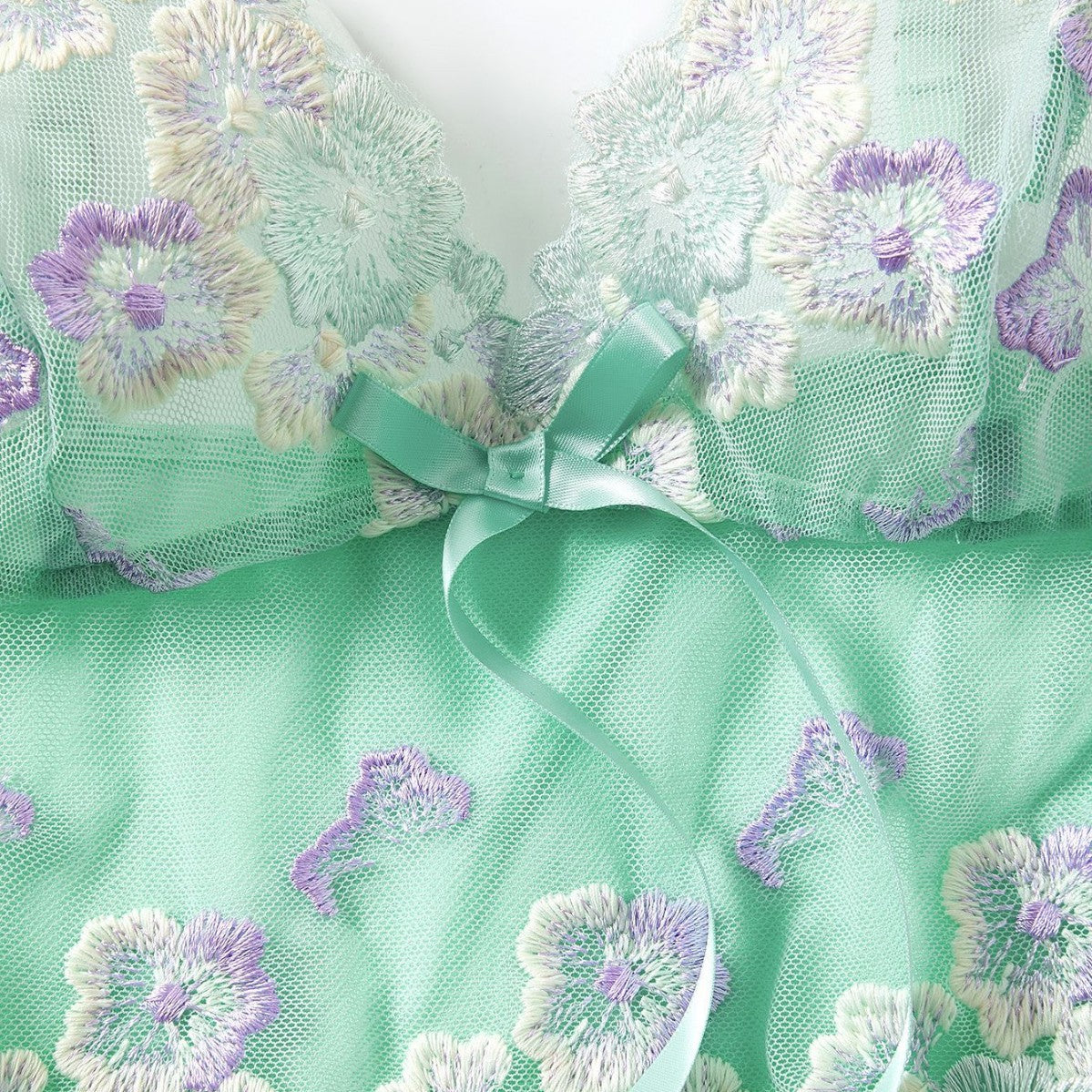 Lace nightgown sexy suspender lingerie set two-piece set