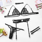 Lace strap slim fit and sexy lingerie set