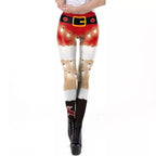 Christmas sexy lingerie fashion sexy 3D digital print leggings 20 pants sexy pants
