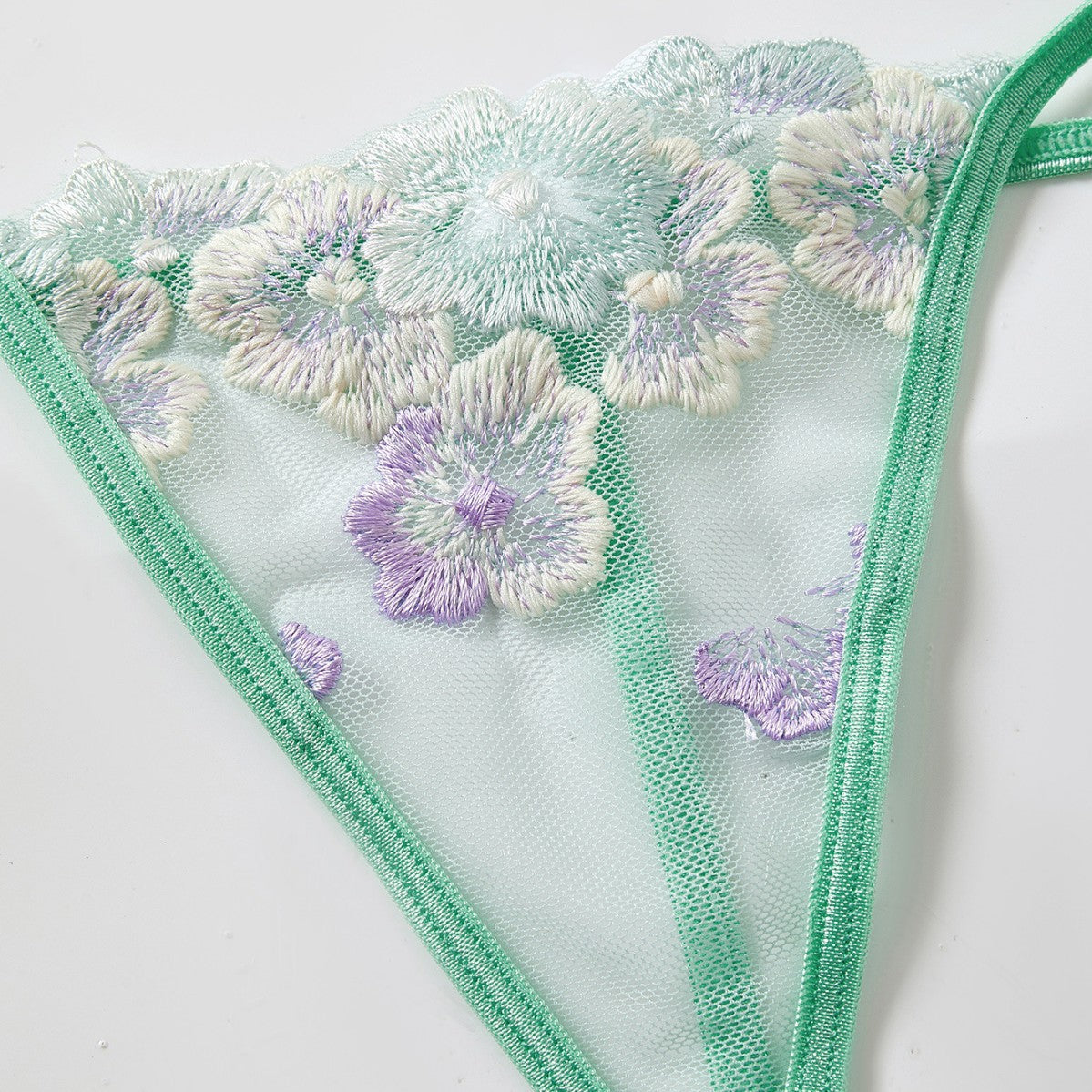 Lace nightgown sexy suspender lingerie set two-piece set