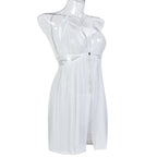 Sexy Lingerie For Woman Transparent Porno Sexual Clothing  Dress Erotic Underwear Nightdress With Thong Sleepwear