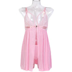 Sexy Lingerie For Woman Transparent Porno Sexual Clothing  Dress Erotic Underwear Nightdress With Thong Sleepwear