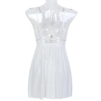 Sexy Lingerie For Woman Transparent Porno Sexual Clothing  Dress Erotic Underwear Nightdress With Thong Sleepwear