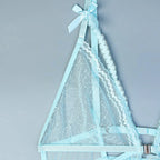 Sexy Lingerie For Woman Transparent Porno Sexual Clothing  Dress Erotic Underwear Nightdress With Thong Sleepwear