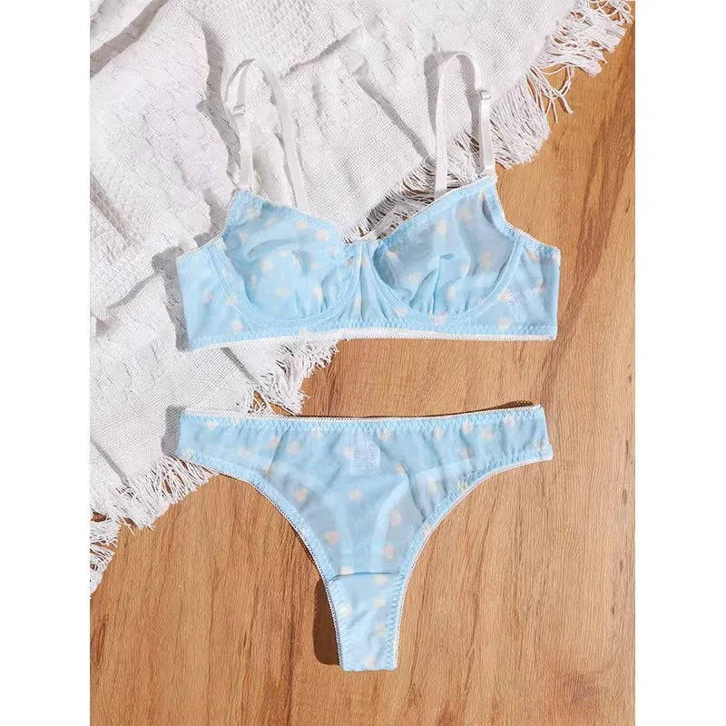 Female Lingerie Sexy Lingerie for Women Body Shorts Push-up Bra Fancy Woman Underwear Transparent Intimate Lingerie Set