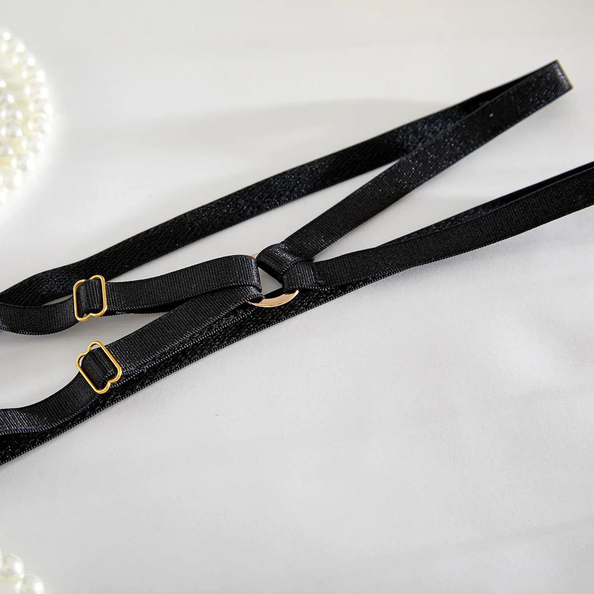 Women's Sexy Lingerie Set with Garter Belt Matching Bra and Panty Lingeries Sets 4 Piece