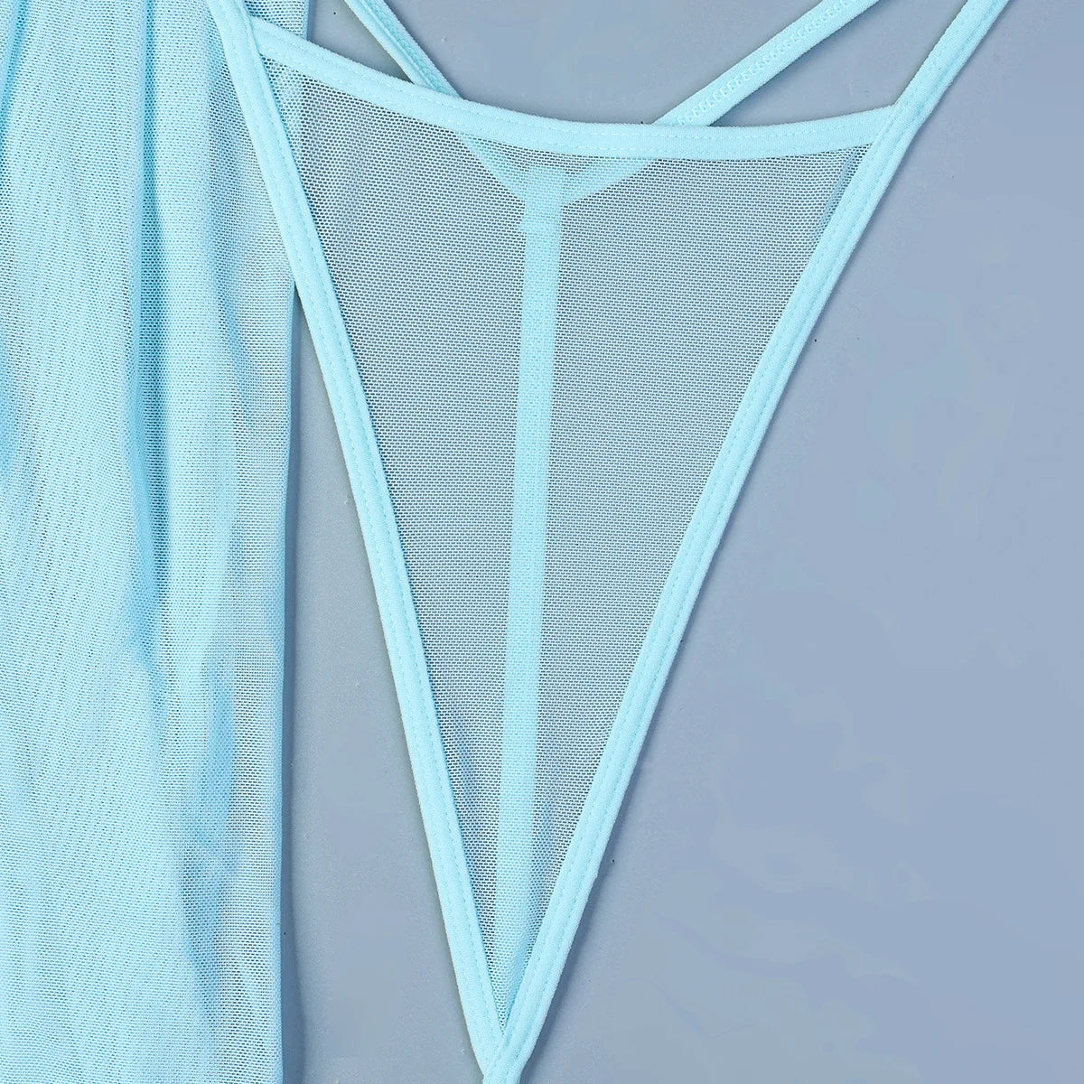 Sexy Lingerie For Woman Transparent Porno Sexual Clothing  Dress Erotic Underwear Nightdress With Thong Sleepwear