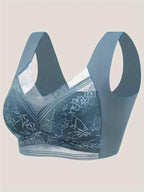 Comfy Seamless Wireless Bra - Everyday Bras for Women, Breathable, Casual, Push Up, Soft, Lightweight, and Invisible Under Clothes