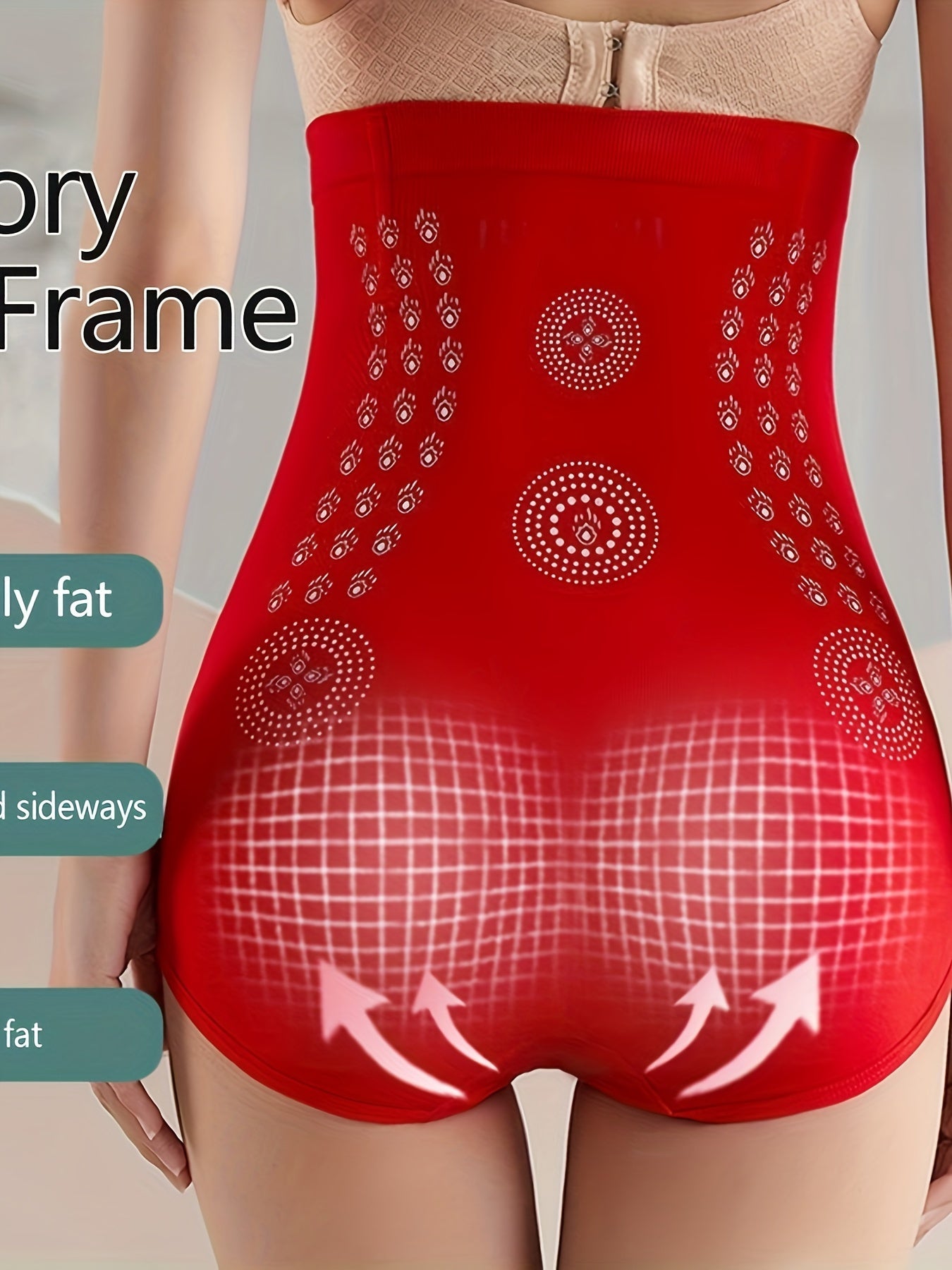 6pcs/set High Waist Strong Flat Belly Panties Seamless Women'S Panties Sexy Hollow Breathable Underwear Comfort Cotton Briefs Shaper