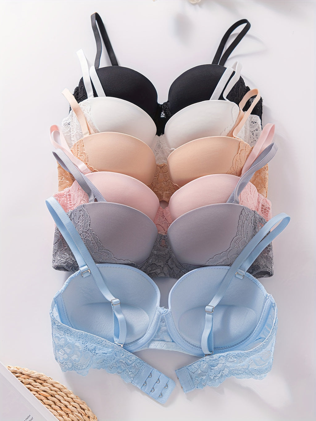 Set of 6 Women'S Bras