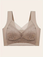 Comfy Seamless Wireless Bra - Everyday Bras for Women, Breathable, Casual, Push Up, Soft, Lightweight, and Invisible Under Clothes