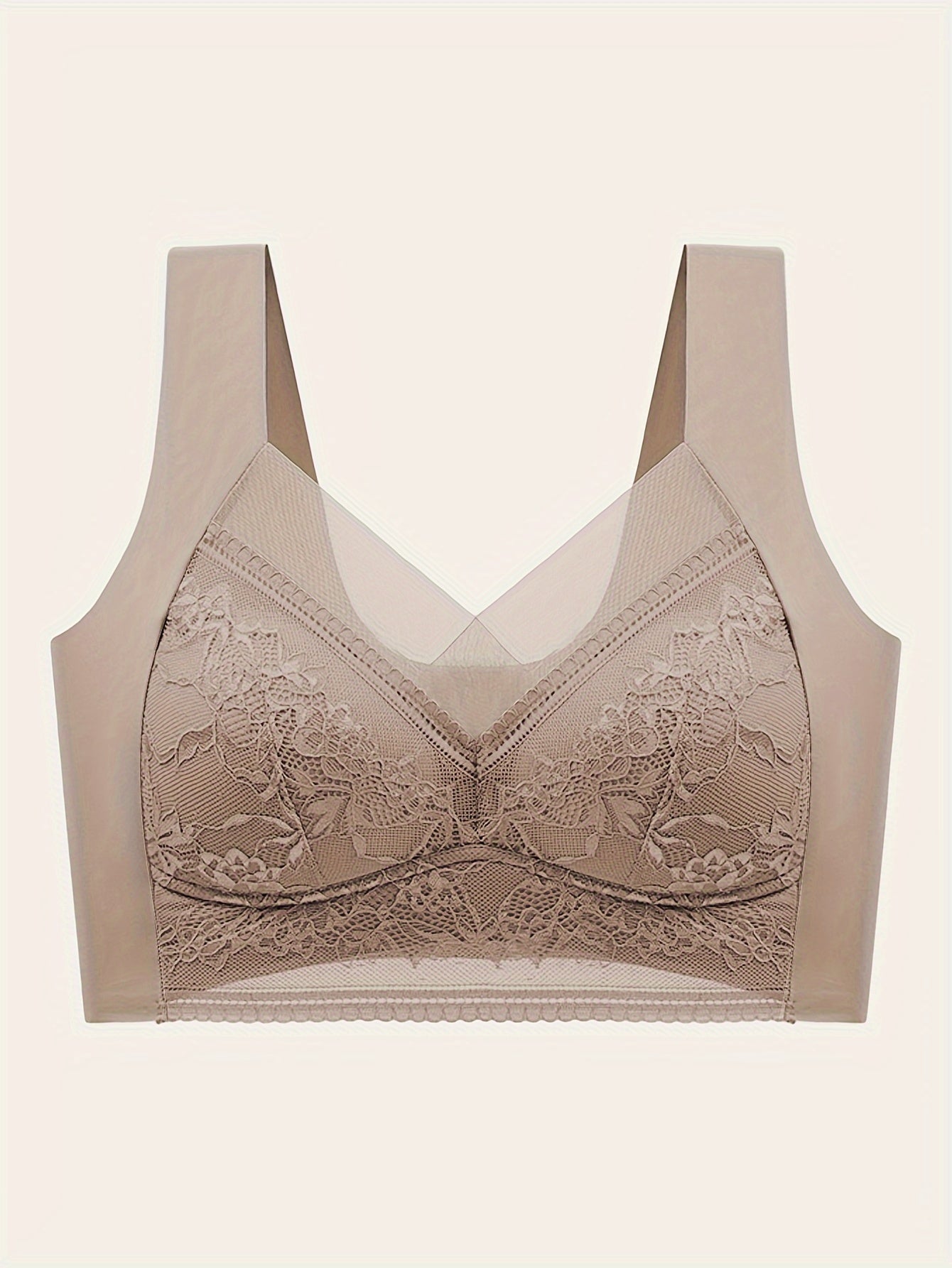 Comfy Seamless Wireless Bra - Everyday Bras for Women, Breathable, Casual, Push Up, Soft, Lightweight, and Invisible Under Clothes