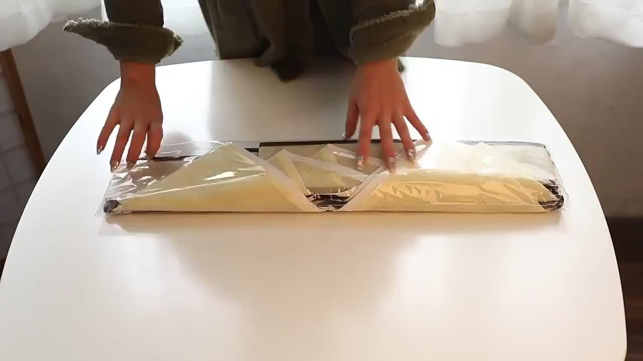 4pcs Underwear & Bras Organizer Storage Boxes - Foldable Drawer Dividers with Multi-Compartment for Socks, Ties, Belts, Scarves - Durable Plastic Closet Organizers, Space-Saving Design, Clothes Organizer Storage, Wardrobe Org